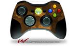 XBOX 360 Wireless Controller Decal Style Skin - Bokeh Hearts Orange (CONTROLLER NOT INCLUDED)