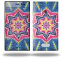 Tie Dye Star 101 - Decal Style Skin (fits Nokia Lumia 928)