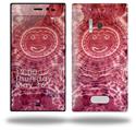 Tie Dye Happy 102 - Decal Style Skin (fits Nokia Lumia 928)