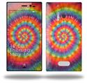 Tie Dye Swirl 107 - Decal Style Skin (fits Nokia Lumia 928)