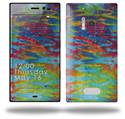 Tie Dye Tiger 100 - Decal Style Skin (fits Nokia Lumia 928)