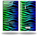 Rainbow Zebra - Decal Style Skin (fits Nokia Lumia 928)