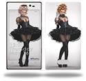 Goth Princess Pin Up Girl - Decal Style Skin (fits Nokia Lumia 928)