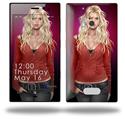 Precious Pin Up Girl - Decal Style Skin (fits Nokia Lumia 928)