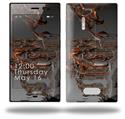 Car Wreck - Decal Style Skin (fits Nokia Lumia 928)