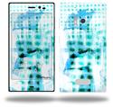 Electro Graffiti Blue - Decal Style Skin (fits Nokia Lumia 928)