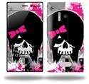 Scene Kid Girl Skull - Decal Style Skin (fits Nokia Lumia 928)