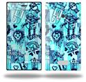 Scene Kid Sketches Blue - Decal Style Skin (fits Nokia Lumia 928)