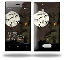 Halloween Haunted House - Decal Style Skin (fits Nokia Lumia 928)