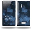 Bokeh Hearts Blue - Decal Style Skin (fits Nokia Lumia 928)