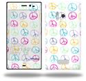 Kearas Peace Signs - Decal Style Skin (fits Nokia Lumia 928)