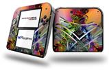 Atomic Love - Decal Style Vinyl Skin fits Nintendo 2DS - 2DS NOT INCLUDED