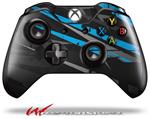 Decal Skin Wrap fits Microsoft XBOX One Wireless Controller Baja 0014 Blue Medium