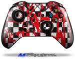 Decal Skin Wrap fits Microsoft XBOX One Wireless Controller Checkerboard Splatter