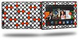 Locknodes 05 Red - Decal Style Skin fits 2013 Amazon Kindle Fire HD 7 inch