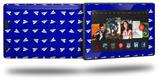 Paper Planes Royal Blue - Decal Style Skin fits 2013 Amazon Kindle Fire HD 7 inch