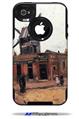 Vincent Van Gogh Le Moulin De La Galette6 - Decal Style Vinyl Skin fits Otterbox Commuter iPhone4/4s Case (CASE SOLD SEPARATELY)