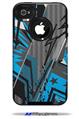 Baja 0032 Blue Medium - Decal Style Vinyl Skin fits Otterbox Commuter iPhone4/4s Case (CASE SOLD SEPARATELY)