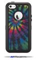 Tie Dye Swirl 105 - Decal Style Vinyl Skin fits Otterbox Defender iPhone 5C Case (CASE SOLD SEPARATELY)