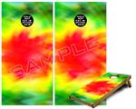 Cornhole Game Board Vinyl Skin Wrap Kit - Tie Dye fits 24x48 game boards (GAMEBOARDS NOT INCLUDED)