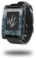 Winter Snow Dark Blue - Decal Style Skin fits original Pebble Smart Watch (WATCH SOLD SEPARATELY)