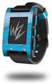 Sea Shells 02 Blue Medium - Decal Style Skin fits original Pebble Smart Watch (WATCH SOLD SEPARATELY)