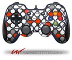 Locknodes 05 Red - Decal Style Skin fits Logitech F310 Gamepad Controller (CONTROLLER SOLD SEPARATELY)