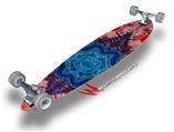 Tie Dye Star 100 - Decal Style Vinyl Wrap Skin fits Longboard Skateboards up to 10"x42" (LONGBOARD NOT INCLUDED)