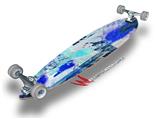 Graffiti Blue - Decal Style Vinyl Wrap Skin fits Longboard Skateboards up to 10"x42" (LONGBOARD NOT INCLUDED)