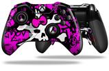 Punk Skull Princess - Decal Style Skin fits Microsoft XBOX One ELITE Wireless Controller