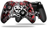 Skull Splatter - Decal Style Skin fits Microsoft XBOX One ELITE Wireless Controller