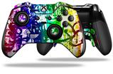 Rainbow Graffiti - Decal Style Skin fits Microsoft XBOX One ELITE Wireless Controller