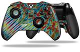 Tie Dye Mixed Rainbow - Decal Style Skin fits Microsoft XBOX One ELITE Wireless Controller