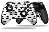 Face Dark Purple - Decal Style Skin fits Microsoft XBOX One ELITE Wireless Controller