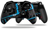 Baja 0004 Blue Medium - Decal Style Skin fits Microsoft XBOX One ELITE Wireless Controller