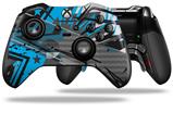 Baja 0032 Blue Medium - Decal Style Skin fits Microsoft XBOX One ELITE Wireless Controller