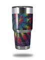 Skin Decal Wrap for Yeti Tumbler Rambler 30 oz Tie Dye Swirl 105 (TUMBLER NOT INCLUDED)