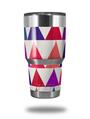 Skin Decal Wrap for Yeti Tumbler Rambler 30 oz Triangles Berries (TUMBLER NOT INCLUDED)