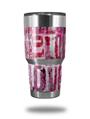 Skin Decal Wrap for Yeti Tumbler Rambler 30 oz Grunge Love (TUMBLER NOT INCLUDED)