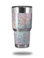 Skin Decal Wrap for Yeti Tumbler Rambler 30 oz Flowers Pattern 08 (TUMBLER NOT INCLUDED)