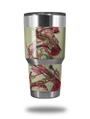 Skin Decal Wrap for Yeti Tumbler Rambler 30 oz Firebird (TUMBLER NOT INCLUDED)