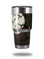 Skin Decal Wrap for Yeti Tumbler Rambler 30 oz Halloween Haunted House (TUMBLER NOT INCLUDED)