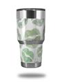 Skin Decal Wrap for Yeti Tumbler Rambler 30 oz Green Lips (TUMBLER NOT INCLUDED)