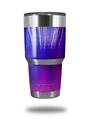 Skin Decal Wrap for Yeti Tumbler Rambler 30 oz Bent Light Blueish (TUMBLER NOT INCLUDED)