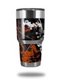 Skin Decal Wrap for Yeti Tumbler Rambler 30 oz Baja 0003 Burnt Orange (TUMBLER NOT INCLUDED)