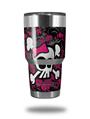 Skin Decal Wrap for Yeti Tumbler Rambler 30 oz Girly Skull Bones (TUMBLER NOT INCLUDED)