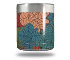 Skin Decal Wrap for Yeti Rambler Lowball - Flowers Pattern 01