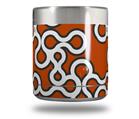 Skin Decal Wrap for Yeti Rambler Lowball - Locknodes 03 Burnt Orange