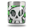 Skin Decal Wrap for Yeti Rambler Lowball - Cartoon Skull Green