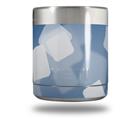 Skin Decal Wrap for Yeti Rambler Lowball - Bokeh Squared Blue